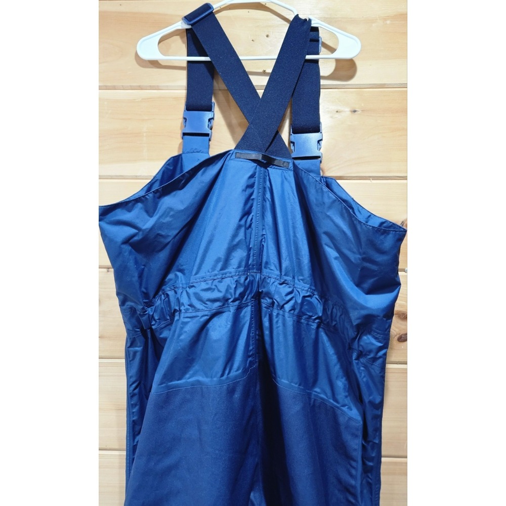 Vintage Pro Rainer Waterproof Fishing Rain Bib Overalls 2XL Navy Heavy Duty - Picture 8 of 9